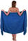 Betz Badetuch groß XXL Größe 100 x 200 cm Badetücher Saunatuch Palermo 100% Baumwolle Farbe Blau
