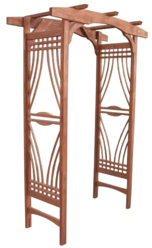 BillyOh Wooden Garden Arch Arbour Trellis Outdoor Arches Wedding Decorations Fir Pergola Climbing Plants Flowers Roses Orchid