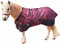 CHALLENGER 147,3 cm 1200D Turnout Ripstop Wasserdicht Atmungsaktiv Miniatur Mini Entwöhnung Esel Pony Pferd Fohlen Ziege Winter Decke Mantel Bezug Burgunderrot 51979B