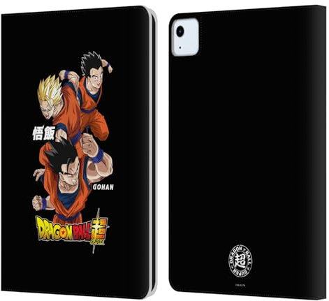 Head Case Designs Licenza Ufficiale Dragon Ball Super Gohan Universe Survival Characters Custodia Portafoglio in Pelle Compatibile con Apple iPad Air 11 2020/2022/2024/2025