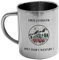 DECOHO - Tasse en inox idéale pour camping avec design voyage personnalisable · 20 cL