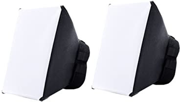 Hemobllo 3 Stücke Fotografie Blitz-diffusor Softbox Kit Erweichen Schatten Zubehör