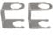 2 Pcs Baseballschläger-Vitrine, Baseball-Halter Aus Acryl mit Doppeltem Schutzdesign, Vertikaler Schläger- und Baseball-Halter Wandhalterung, Baseballschläger-Halterung