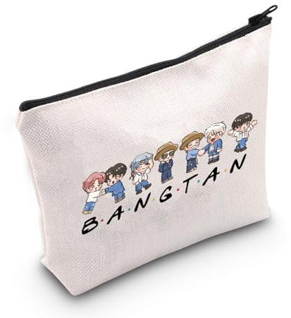 MYSOMY K-Pop Bangtan Boys Gifts Bangtan Tote Bag K-Pop Army Girl Fans Geschenke K-Pop K-Pop Musikliebhaber Umhängetasche Reisetasche K-Pop Merch, Bang-Tan-Tasche, 35*38 cm