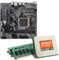 Mainboard Bundle | AMD Ryzen 5 8500G, 6X 3500 MHz, 32 GB DDR5-RAM, Radeon 740M, Gigabyte A620M H, 1x M.2 Port, PCIe 4.0 x16, USB 3.2 Gen1 | Tuning Kit | CSL PC Aufrüstkit