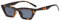 Long Keeper Vintage Cateye Sonnenbrille Damen Eckige Sonnenbrille Katzenaugen 90er Retro Cat Eye Brille Modern Sonnenbrillen für Frauen UV400 Schutz