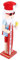 Alipis Strand-Nussknacker Sommer-Surf-Weihnachtsmann-Nussknacker 35 6 cm Traditionelle Nussknacker-Figur Aus Holz Hawaiianisches Thema Nussknacker-Figur Für Regale Tischdekoration