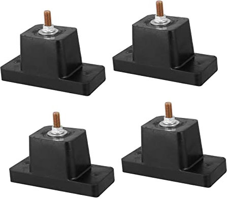 TOKIDNY 4stücke Klimaanlage Stoßfeste Basis Umweltfreundliche Halterung Mit Vibrationsschutz Für Einfache Installation Und Geräuschreduzierung Für Außengeräte