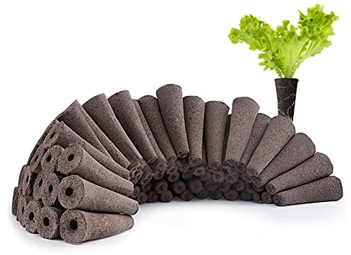 omolly 50 Pcs Grow Sponges for Hydroponic System, Seed Pods Replacement Root, Hydroponic Grow Sponges, Grow Sponges for Hydroponics, Refill Pods for Hydroponic Indoor Garden System