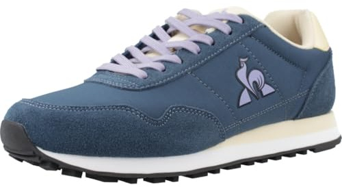 Le Coq Sportif - Astra 2 GS Chaussures de Sport Junior - Tige Mesh Suède Synthétique - Semelle EVA - Style Rétro-Running et Confort Quotidien