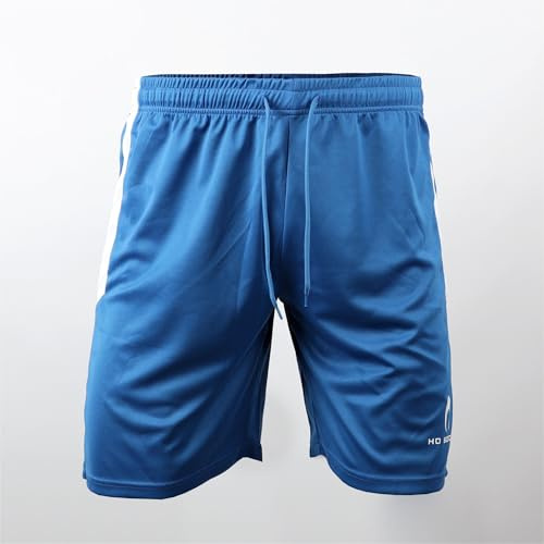 HO Soccer Pantalón de Fútbol Akademia Azul/Blanco - Combinaison modèle Court - Pantalon de survêtement - Mixte Enfant