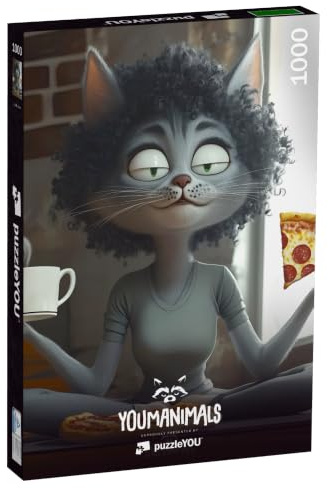 puzzleYOU: Puzzle 1000 Teile „YOUMANIMALS: Olga“