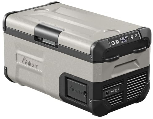 Yolco Kompressor Kühlbox 18L oder 25L, 60W, für Camping, Auto & Reisen | Kühlt bis -20°C, 12V/24V/230V, Bluetooth App, Akku- & Solaroption, USB, für Auto, Festival & Outdoor