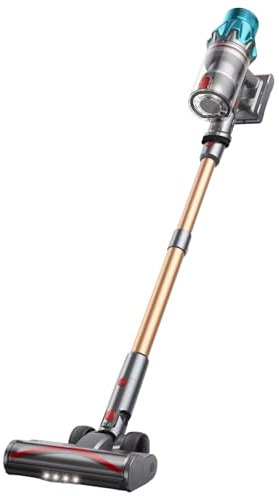 Aspirateur sans fil Ultra 7 - 50KPA avec moteur sans balais de 500 W, autonomie de la batterie, affichage LED, 6 en 1, modèle léger pour poils d'animaux, tapis et sol de voiture