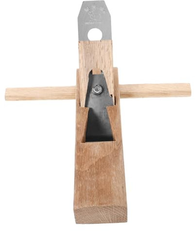 HOMSFOU Holzhobel Verstellbarer Handhobel für Präzise Holzbearbeitung für Vielseitige Projekte und Verschiedene Holzarten mit Kupfereinlage für Ergebnisse