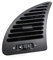 Salida de aire del salpicadero de Citroën Xsara, panel de ventilación de aire acondicionado, rejilla de ventilación negra, 8264Y9, 8264Q0, 8264Q4(Black left)