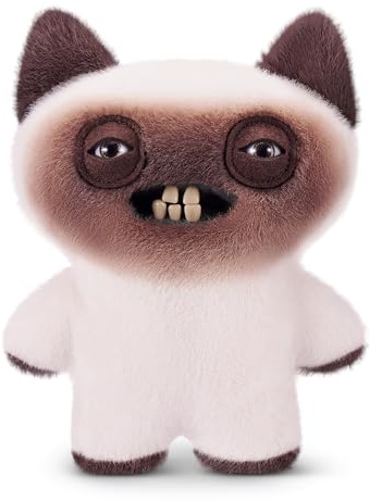 Fuggler Alley Cats 22 cm Plüschtier (Yawper) von ZURU – Funny Ugly Monster Kuscheltier mit menschenähnlichen Zähnen, Sammelobjekt für Kinder, Twens, Erwachsene & Katzenliebhaber