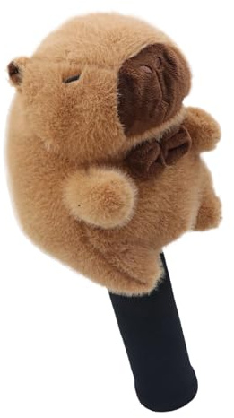 Fangfhai Copritesta per mazza da golf, con animali in peluche a forma di animale, protezione verde, per uomini, donne, golfisti, papà, marito, padre, lui e lei