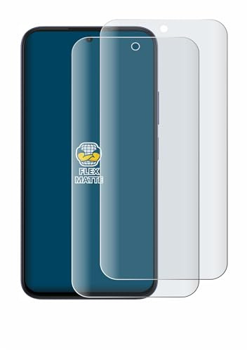 BROTECT Full-Cover Schutzfolie Matt für Oppo A6k (2 Stück) - Full-Screen Displayschutz-Folie, 3D Curved, Anti-Reflexion