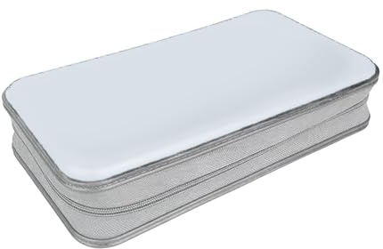 XAGMODSHN 80-slot CDs Storage Handbag Disc Box Dusproof Protections Sleeve Case Storage Solution for Travel Use Large Capacity