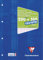 Clairefontaine 65819C - Schreibblock DIN A4 21x29,7 cm, 150 Blatt, französische Lineatur, 4-fach gelocht, 90g, geleimt, Blau, 1 Stück