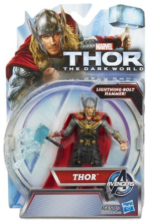 Thor Figur mit Lichthammer A5456 Thor the Dar Word