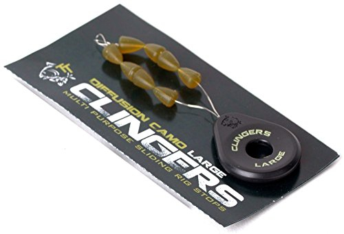 Nash Diffusion Camo Clingers Large Multi Purpose Sliding Rig Stops