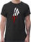 T-Shirt Herren - Fußball EM WM - Polen Krallenspuren - L - Schwarz - Tshirt Fussball Shirt männer Europameisterschaft Polska Koszulka fussballtrikot fu Ball Poland Herren-Shirt
