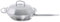 Fissler Original-Profi Collection Wok de acero inoxidable, 30 cm de diámetro, sin revestimiento, con tapa de metal, wok con mango, sartén asiática, para todo tipo de placas, también inducción