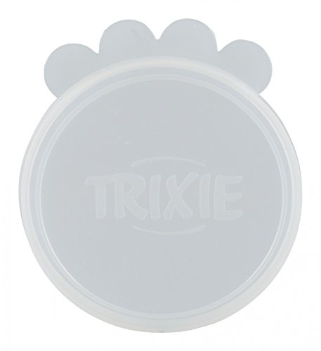 TRIXIE Dosendeckel, Silikon, ø 7,6 cm, 2 St., transparent