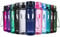 Super Sparrow Botella de Agua Deportiva - 500ml - Sin BPA (Transparente- Arándano)