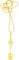 Starfish Records Royal SWAN Vintage Gold Tone Detachable Spoon Ibiza Festival Necklace Key Chain Organza Gift Bag Snuff SNIFF