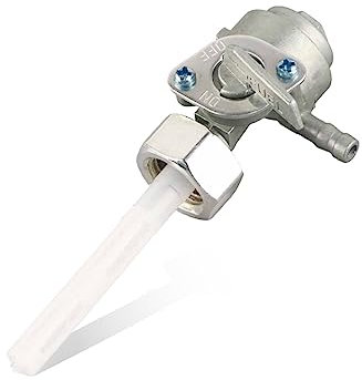 Keenso Motocyclette Commutateur de Carburant Robinet d'Essence Interrupteur Marche/Arrêt Soupape de Réservoir de Carburant d'Huile Pour CG 125