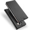 Verco Handyhülle für Galaxy A5 (2017), Premium Handy Flip Cover für Samsung Galaxy A5 Hülle [integr. Magnet] Book Case PU Leder Tasche [A5 A520], Schwarz