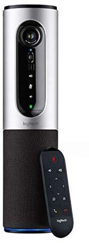 Logitech 960-001034 - Video Conference System (Full HD, Rechargeable Battery) Black (Certified Refurbished)