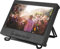 Monitor 7 pollici portatile Risoluzione 1024x600 Display LCD Full HD 16: 9 con supporto staffa pieghevole Ingresso HDMI/VGA/AV per, display per auto, computer(EU Plug)