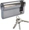 45/10mm (55mm) Nickel Euro Single Cylinder Lock Barrel with 3 Keys for UPVC and Patio Doors