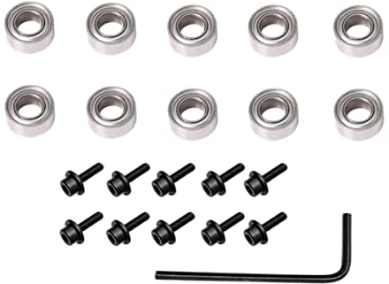 RANRAO Oberfräsen-Bits, Kugellager-Führung für Oberfräsen-Bit-Lager-Reparatur, 10 Stück
