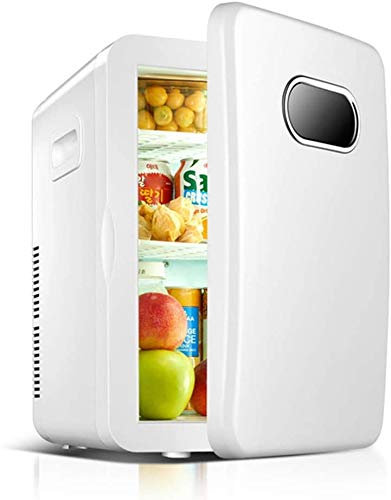 Samnuerly 20 Liter Mini Refrigerator, AC/DC Powered Cooler And Warmer Car Refrigerator Energy Saving Mute For Bedroom, Office, Dormitory