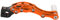 Kicksr Roller Orange,Kicksr Roller 50Ccm,Tbest Kicksr H,Motorradzubehör Kicksr Scooter 50Ccm Fußscter Kicksr Starth Hochfeste Aumlegierung Universalzubehör Für Motorräder (Orange)
