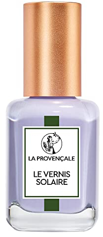 La Provençale Maquillage - Le Vernis Solaire - Vernis à Ongles Longue Tenue - Enrichi en Huile d'Olive Bio AOP Provence - Fini Brillant Laqué - Teinte : Épi de Lavande