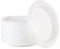 Aspect 100 White Plates, Reusable & Washable, Heavy Duty Dinnerware, Microwave-Safe Crockery - Ideal for Birthday, Parties, Camping, Catering (9 inch Plates, White)