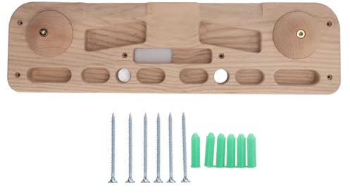 Holz Kletter-Hangboard, Kraftaufbau für Kletterhalle, Wohnmobil, Zuhause