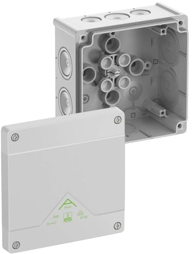 Spelsberg 80640001 Abzweigkasten (L x B x H) 127 x 127 x 70 mm Grau IP66 1 St.