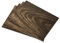 codiarts HDF DECOR Platten 30x42cm 2.8mm | Hochdichte Holzfaserplatte | Perfekt für Laserschneiden & Basteln | Hohe Stabilität | 4er Pack (Wallnuss)