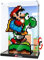 Acrylic Display Case for Lego 71438 Super Mario Yoshi (Box Only, No Model) DIY Crosshair Retains Block Playability Dustproof Transparent HD Backdrop Display Case