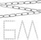 6 Metres 304 Stainless Steel Chain, 3mm Heavy Duty Chain Links Metal Chain Link Chains Lift for Fence Gate, Garage Doors, Swing Chain and Bicycle Security Lock