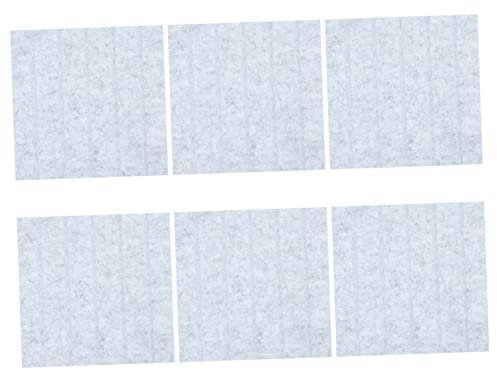 6 Stück Schallabsorbierende Geräuschunterdrückende Filz Schallabsorber Für Fitnessstudios Akustikpaneele Schallschutzplatten Wandakustik Schallschutzwandpaneele Ktv Dumboard BESTonZON