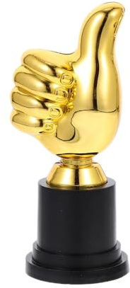 Laroal Trofeo Pulgares arriba Trofeo Estatuas de escritorio Escultura para Ceremonia de premios Fiesta Ganador deportivo