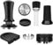 DENEWERK 58mm Kaffee Tamper aus 304 Edelstahl Espresso Nadel Kaffeestampfer Kaffeestempel WDT Tool inkl. Tampermatte Kaffeerührer Kaffeepulverring Espresso-Verteiler